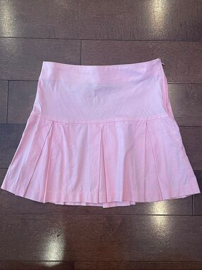 5/$25 Women's Pink Pleated Mini Skirt